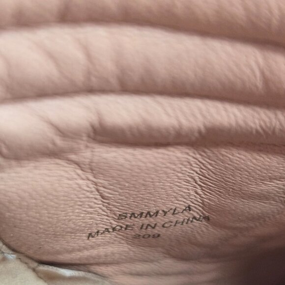 Peep Toe High Heel Boots Suede Gray Quilted Buckle Moto Dress Ankle Booties Sz 7 - Picture 12 of 12